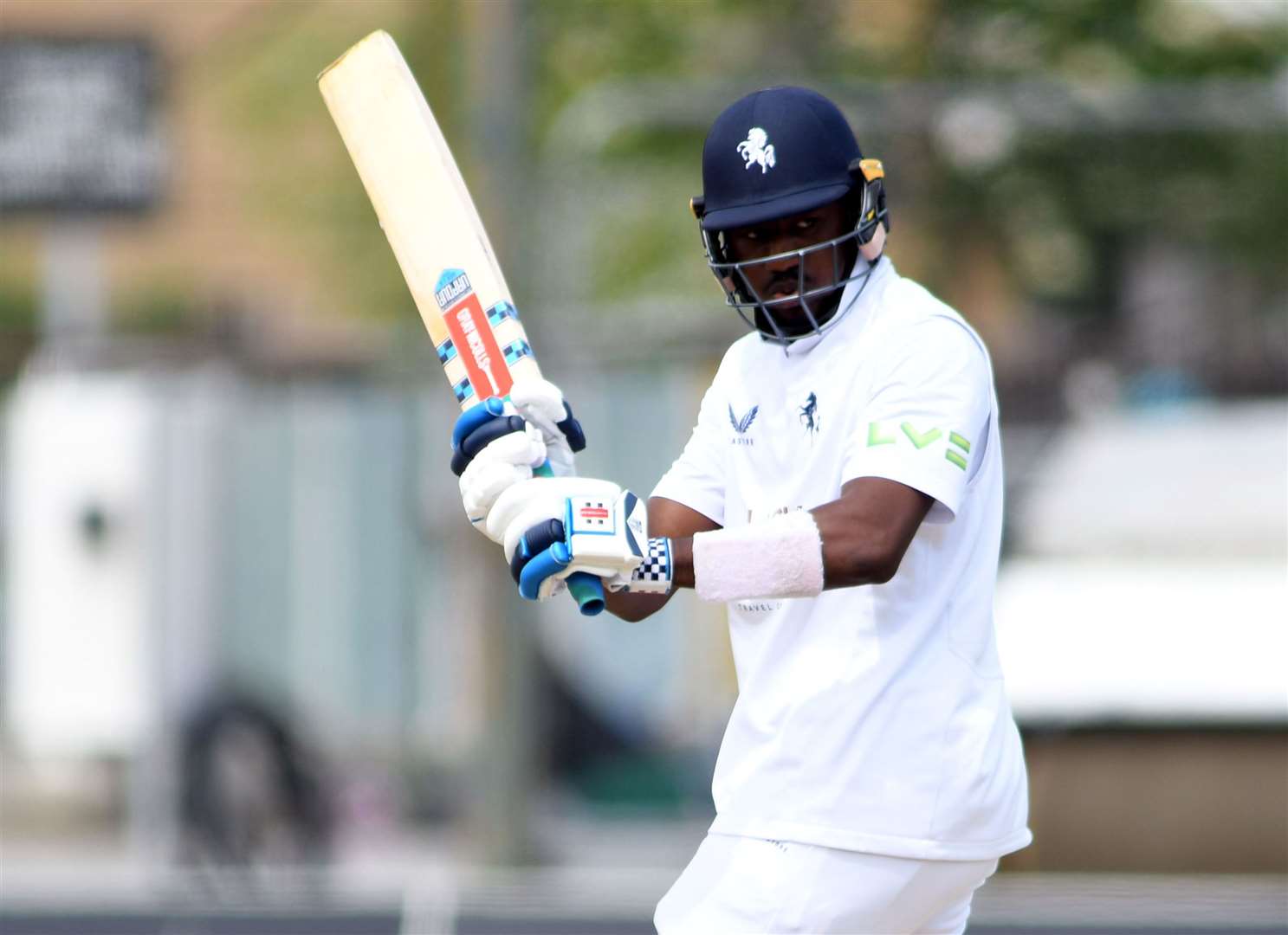 Kent batsman Tawanda Muyeye. Picture: Barry Goodwin