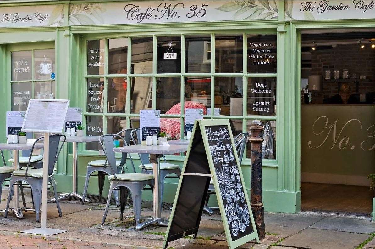 Cafe No 35 in St Margaret's Street, Canterbury. Picture: Cafe No 35.