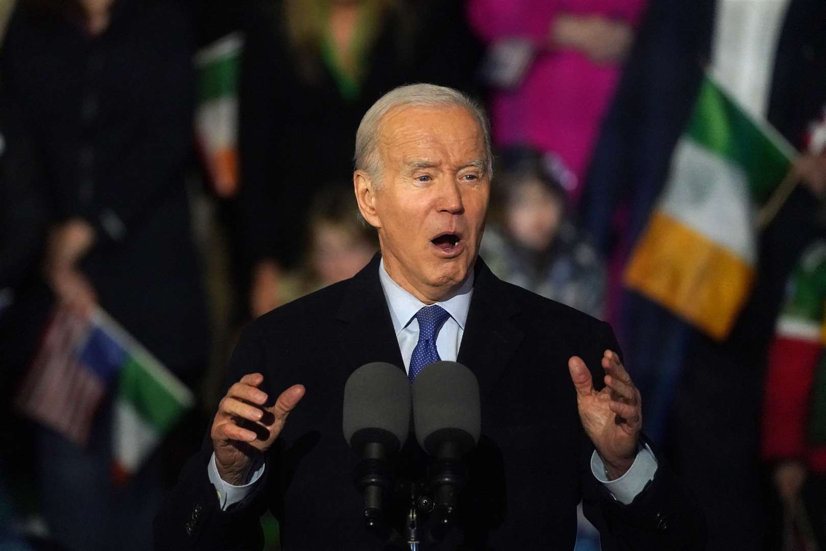 US President Joe Biden carried out a tour of Ireland in April (Brian Lawless/PA)