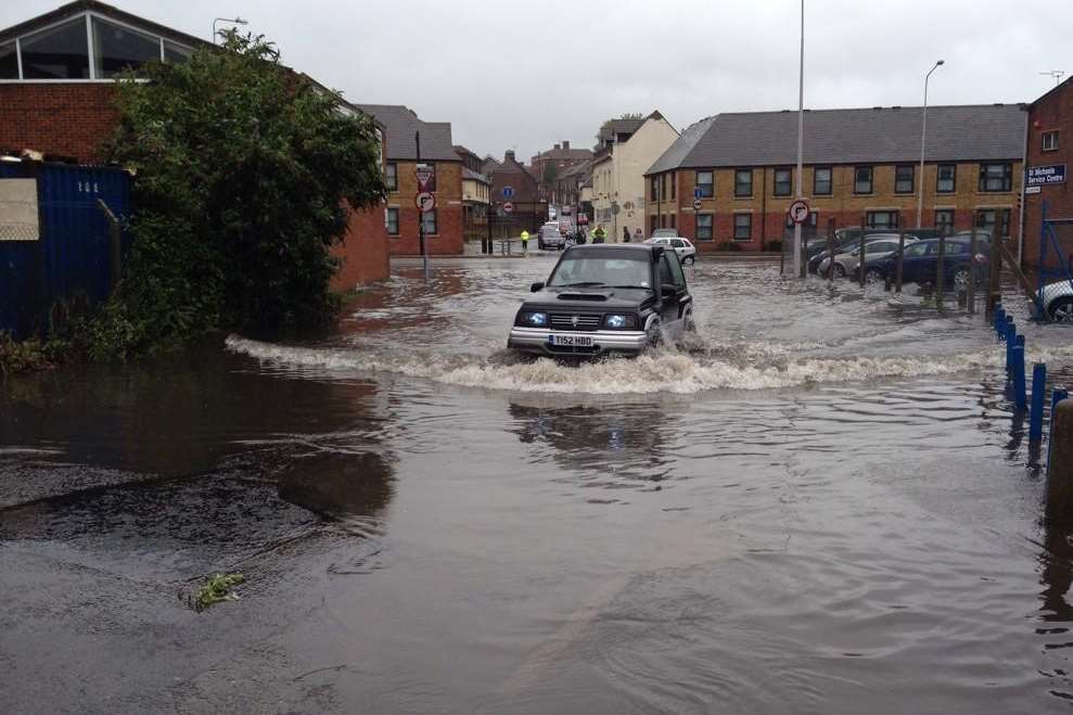 St Paul's Road in Sittingbourne. Picture via@harveymelia