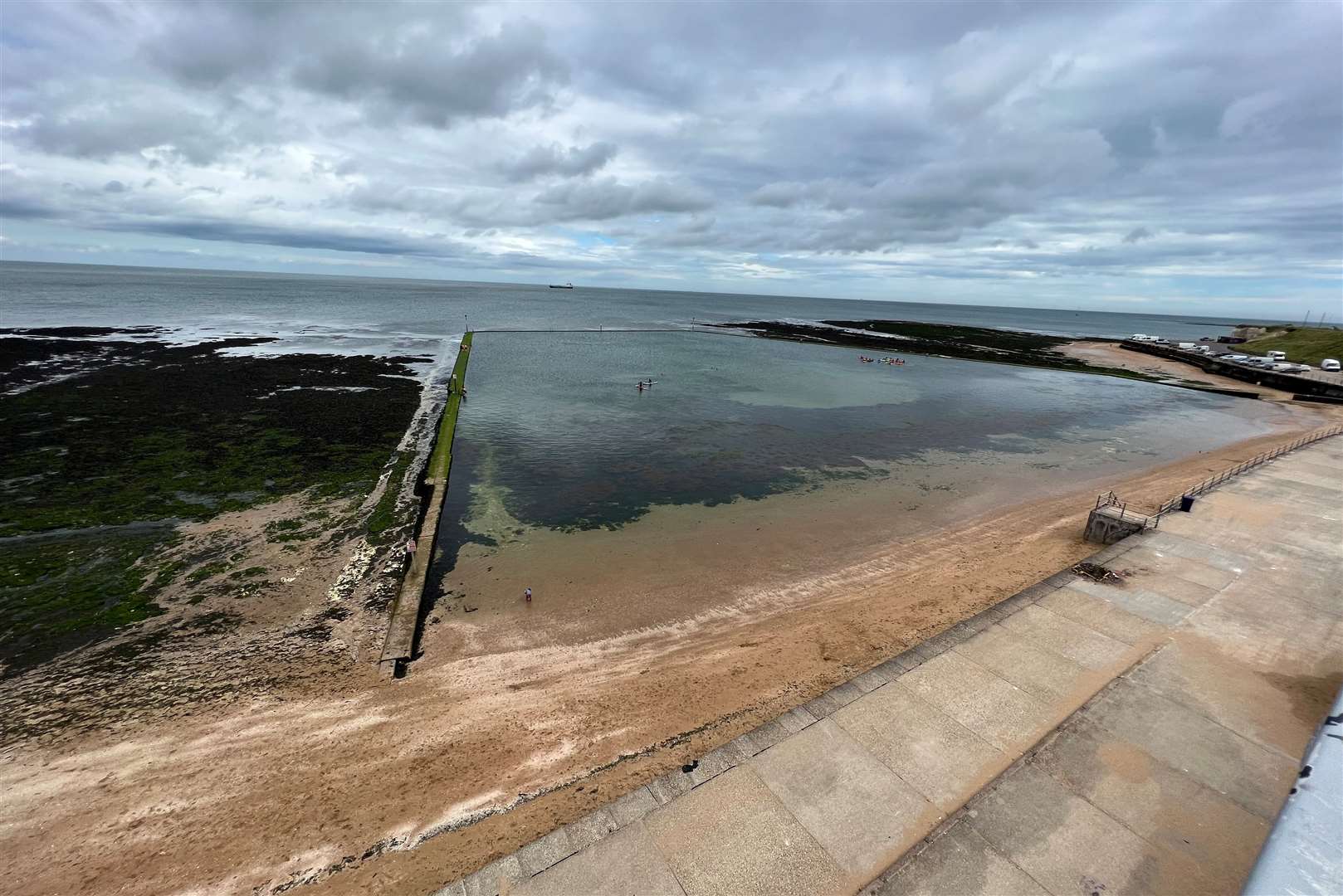 The Walpole Bay tidal pool is also Grade II-listed