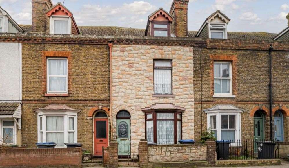 Whitstable's cheapest four-bed home has three floors. Picture: Zoopla / Miles & Barr