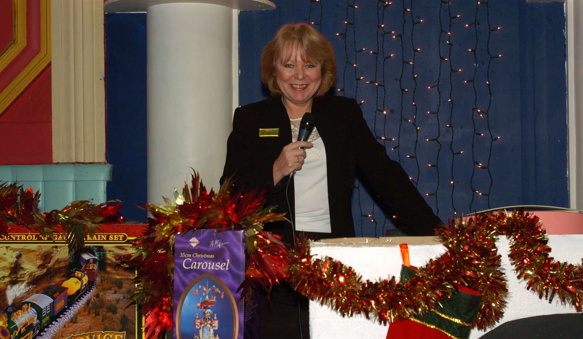 Bingo caller Elaine Henshaw-Smith in 2005. Picture: Danny Rhodes