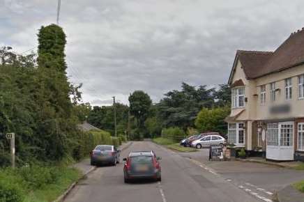 Pear Tree Lane, Shorne. Google Street View