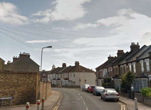 A general view of Dover Road East in Northfleet. Picture: Google Street View
