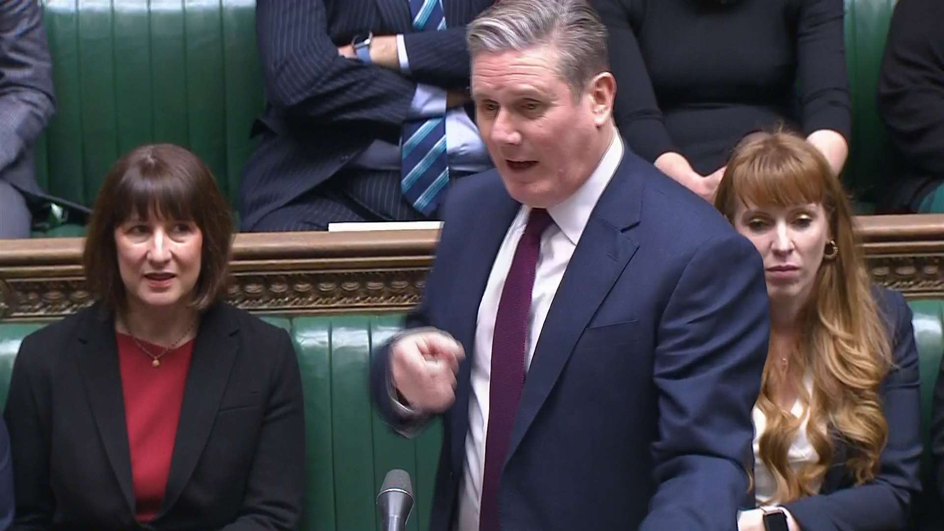 Labour leader Sir Keir Starmer clashed with Prime Minister Rishi Sunak at Prime Minister’s Questions (House of Commons/UK Parliament)