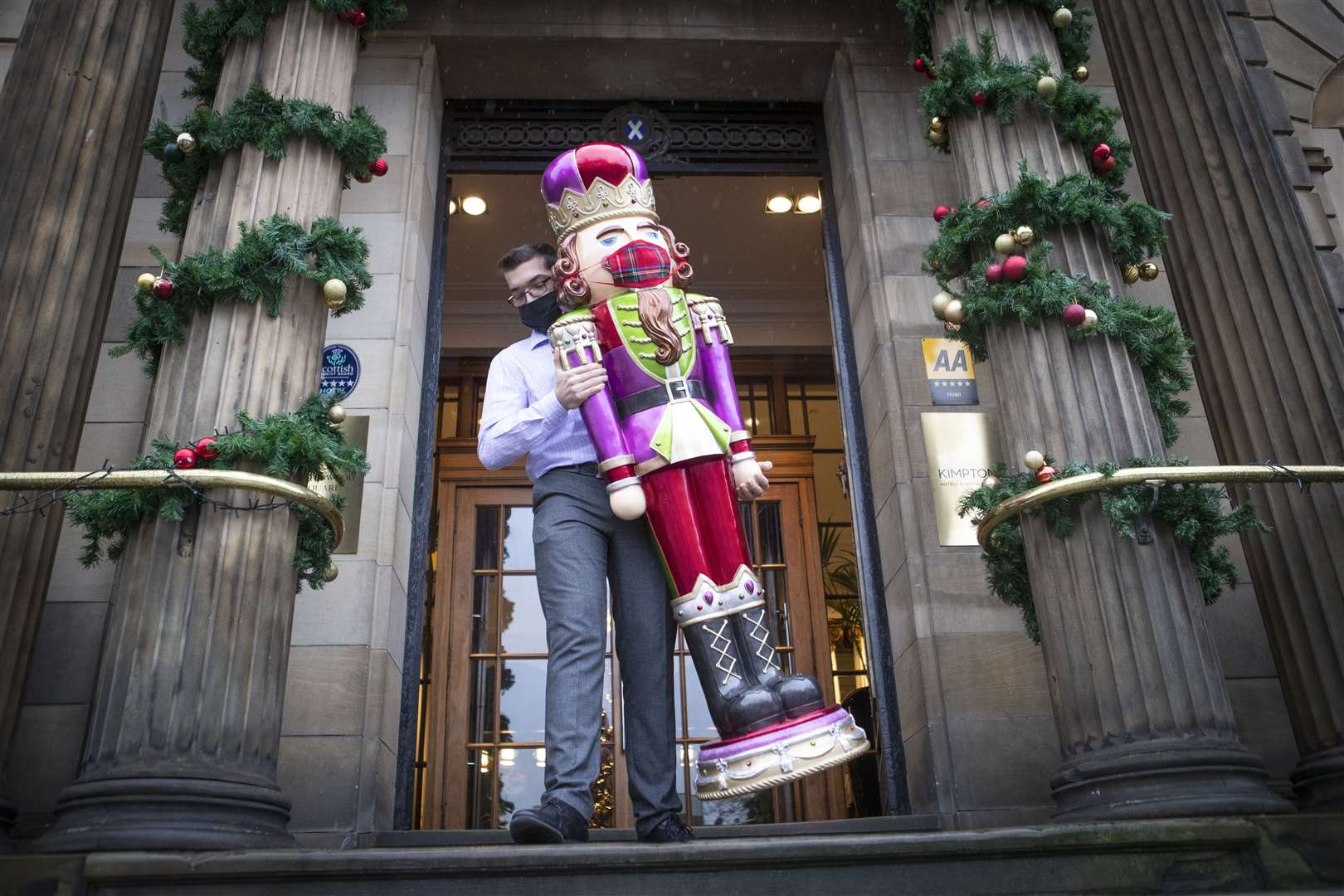 The easing of restrictions over Christmas were swiftly scaled back (Jane Barlow/PA)