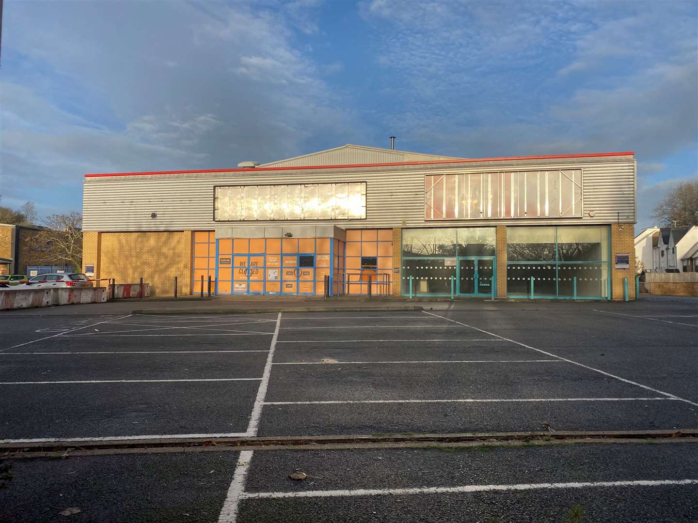 The former Halfords and Carpetright in Granville Street