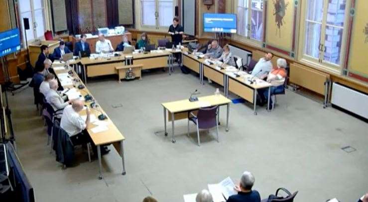 Maidstone council's planning committee