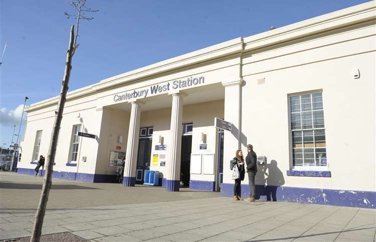 Damien Olubek menaced a terrified student at Canterbury West train station