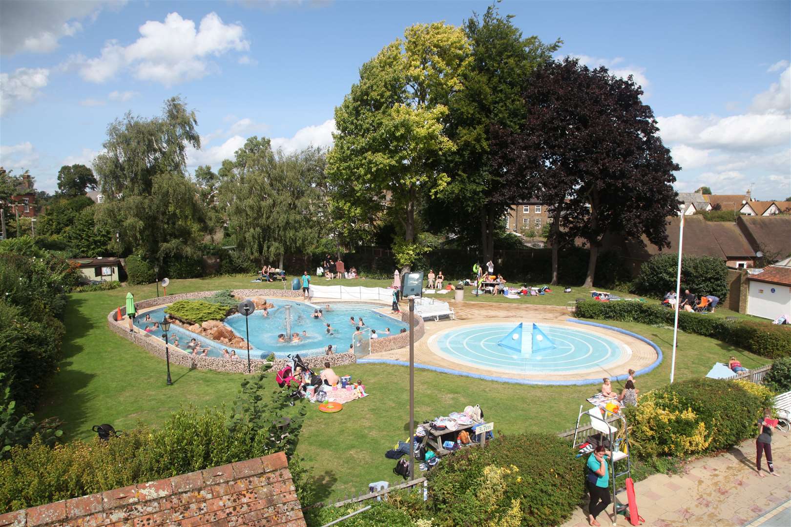 Faversham Pools has been rated as the second best outdoor swimming facility in the country by the Daily Mail (12634618)