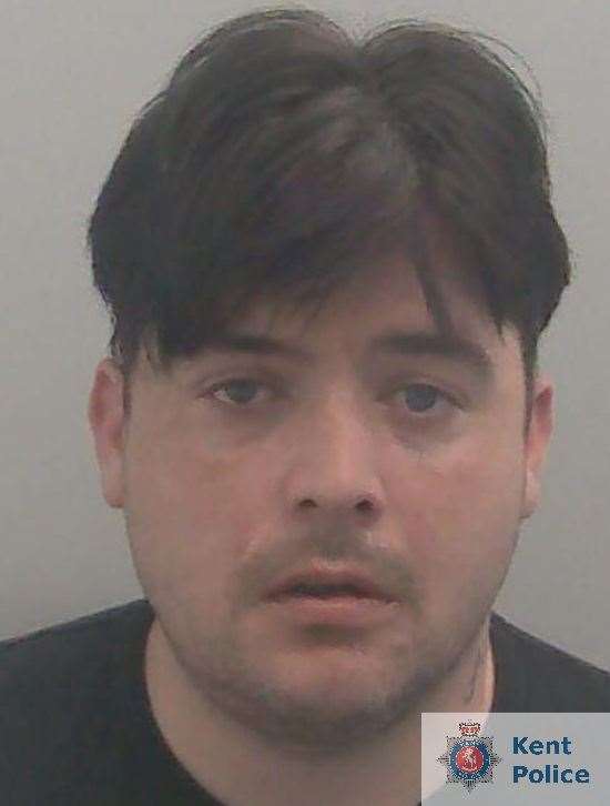 Tommy Powell, from Chatham, has been jailed after stabbing a man in his own home in Strood. Picture: Kent Police
