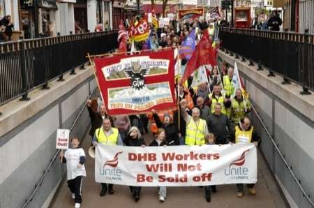 Saturday's march through Dover