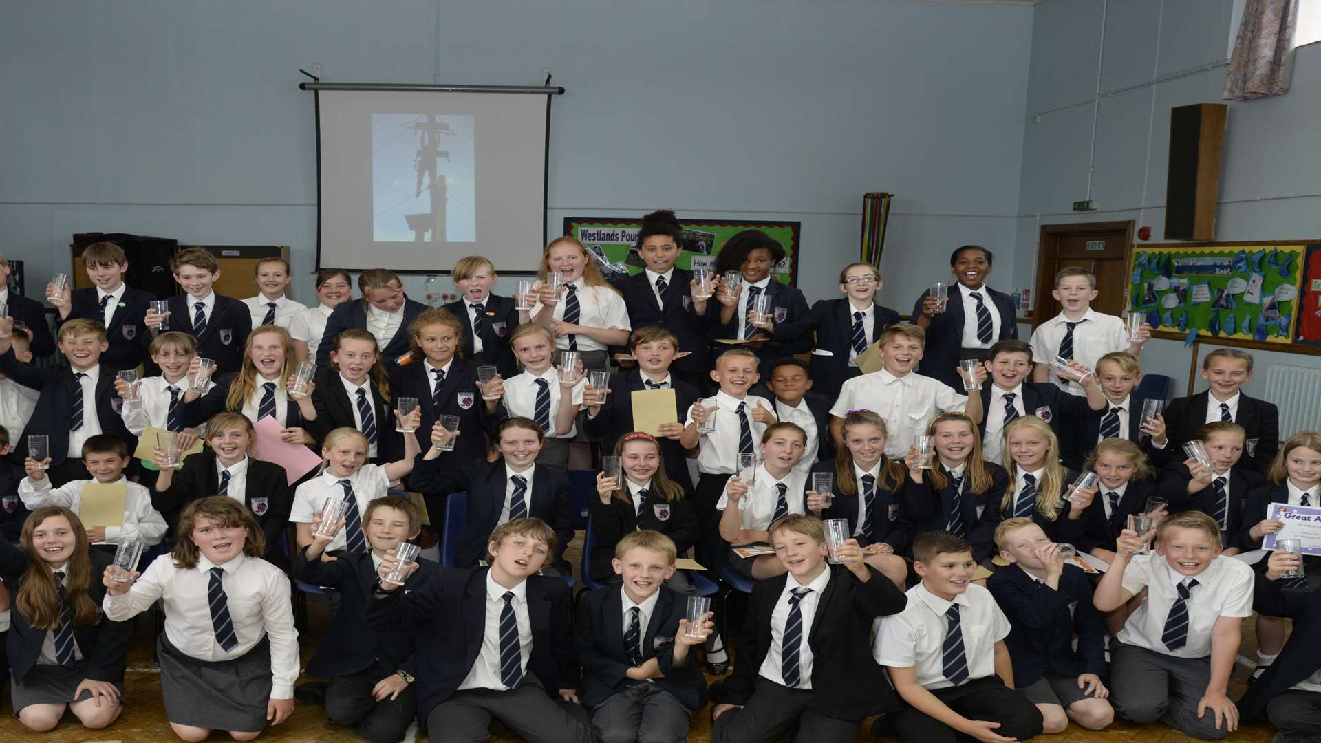 Pupils rewarded for achievements at Westlands Primary School, Sittingbourne