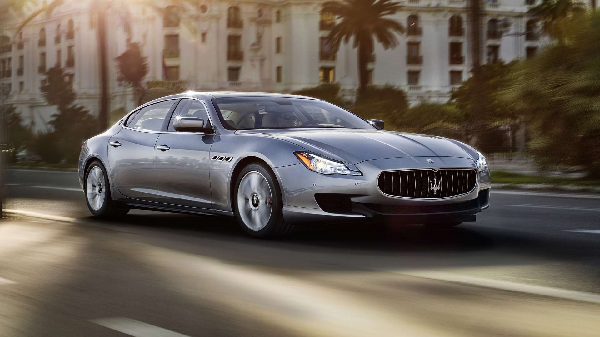 The Quattroporte handles like a much smaller car