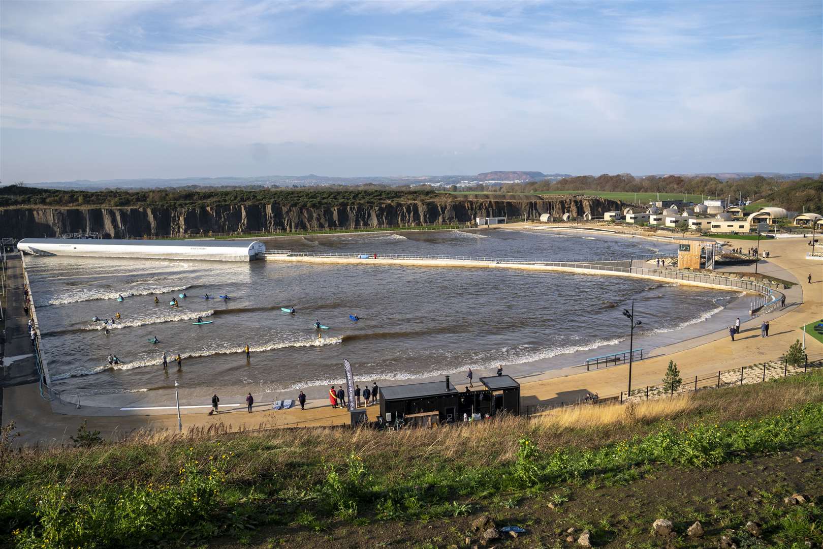 The resort is located near Edinburgh (Jane Barlow/PA)