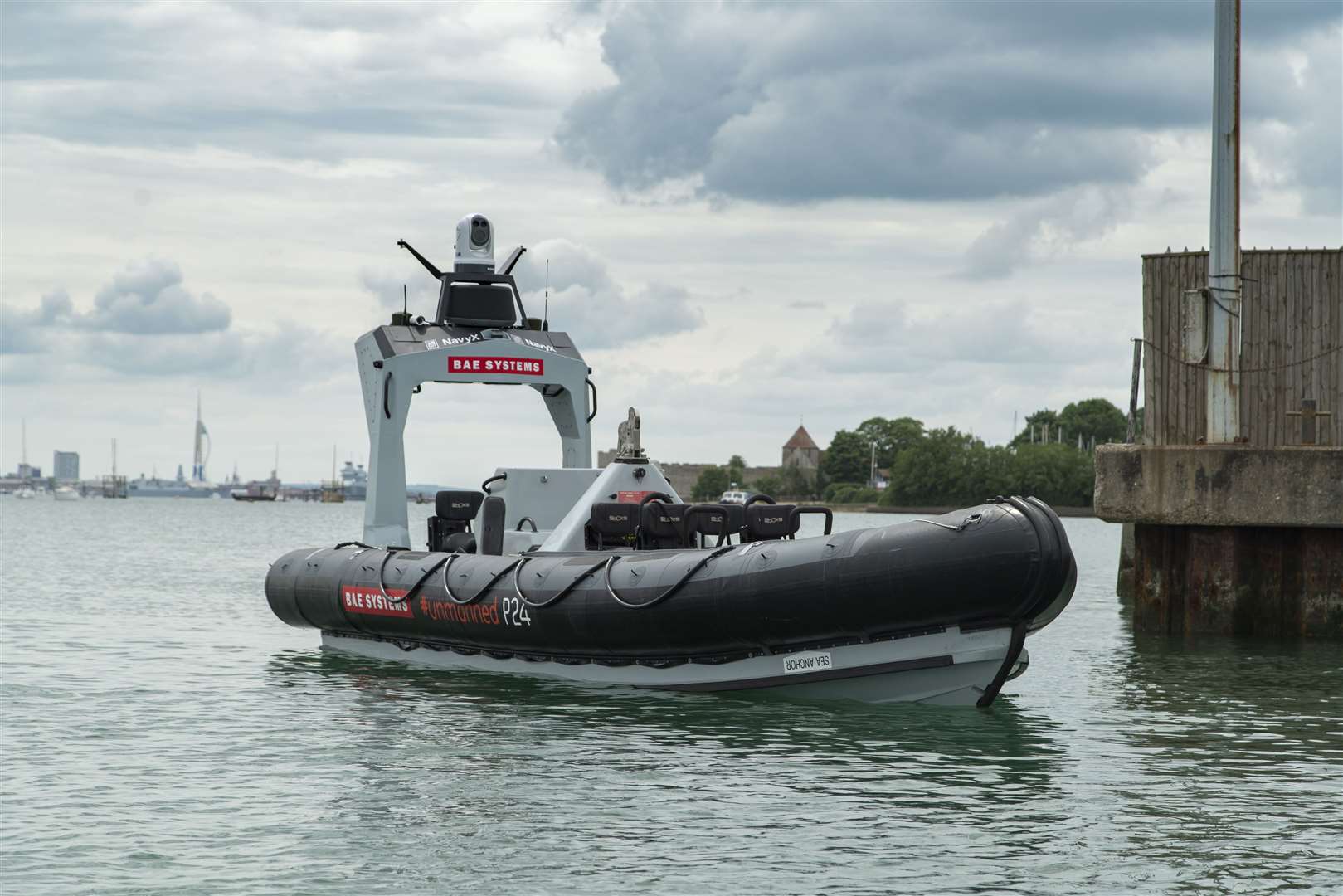 Royal Navy launches ‘crewless’ boat that could be used by commandos