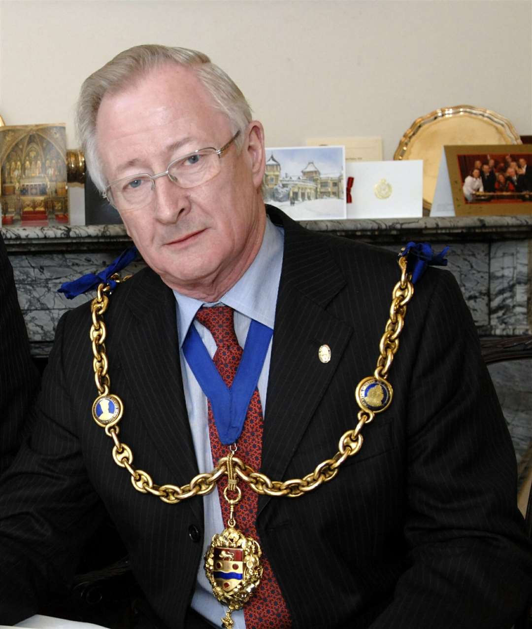 Cllr Richard Ash when he was Mayor of Maidstone