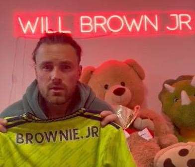 William Brown's heartbroken dad, also called William, made a heartbreaking appeal for information from the young boy's bedroom following his death. Pic: Brown family