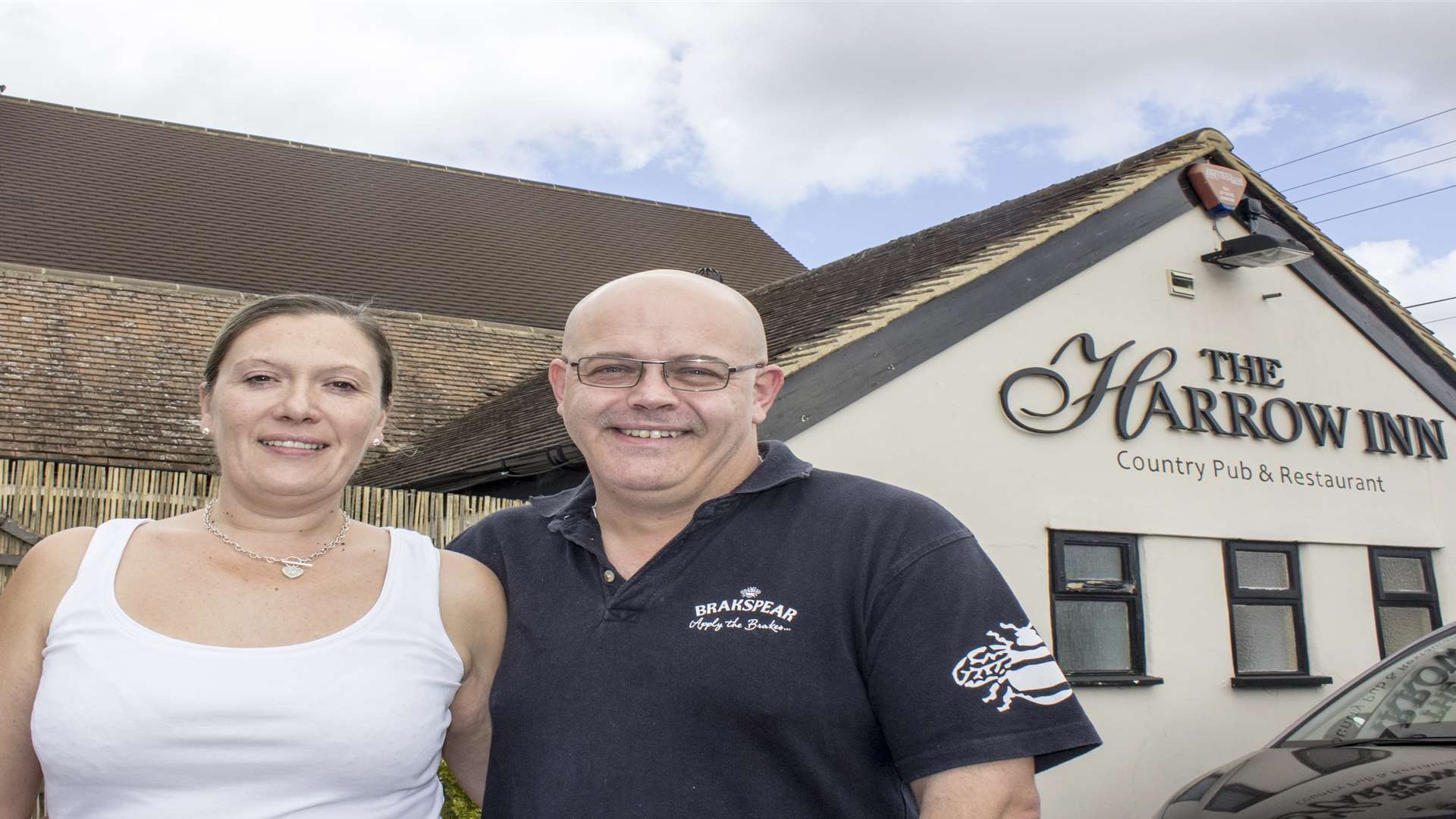 Kris and Lisa Orme of the Harrow Inn