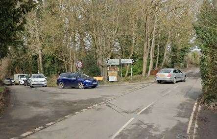 Lower Road and Teston Lane in East Farleigh will be closed for two nights. PIcture: Google Street View