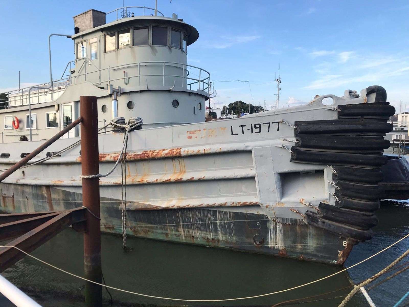 US Army barge is now a tattoo studio