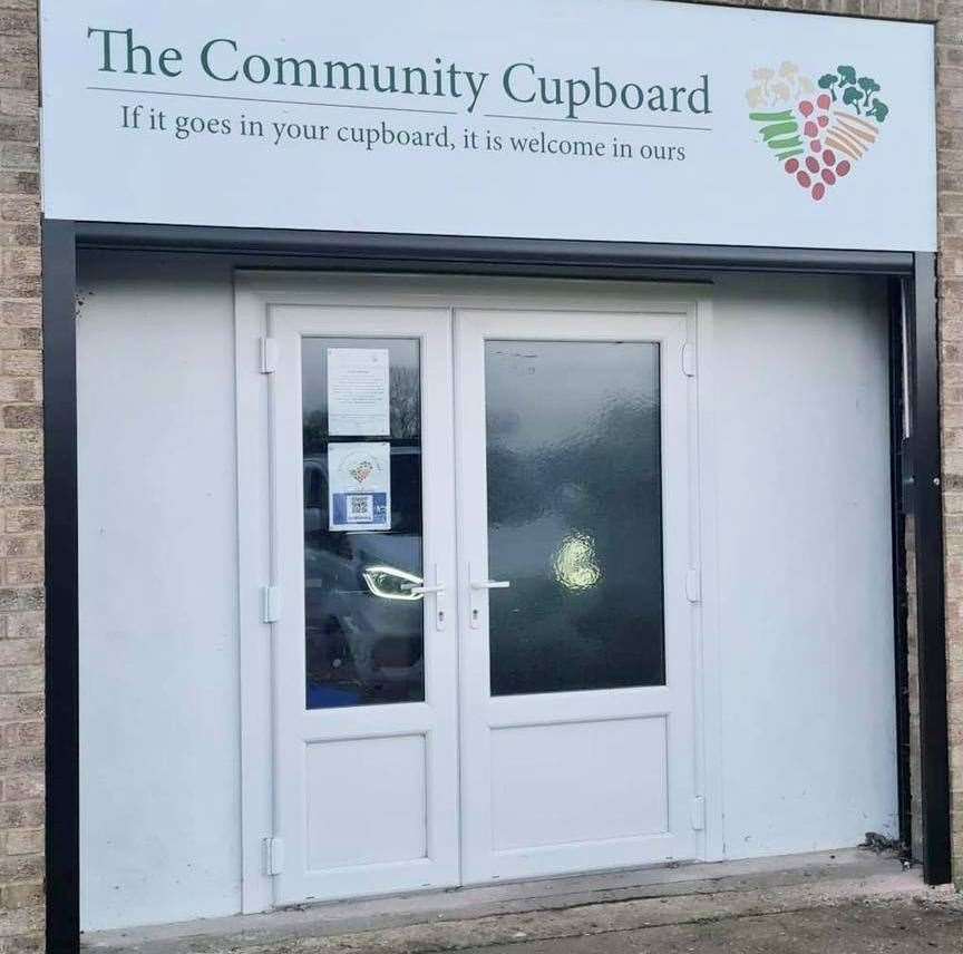 The Community Cupboard in London Road, West Kingsdown, is an independent food bank. Picture: The Community Cupboard