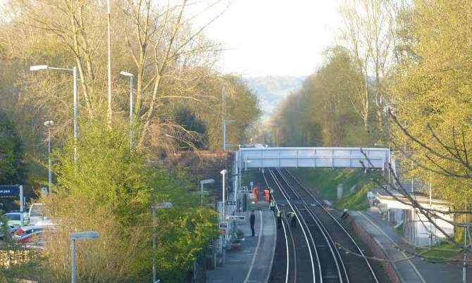 All trains through the station have been cancelled while authorities investigate