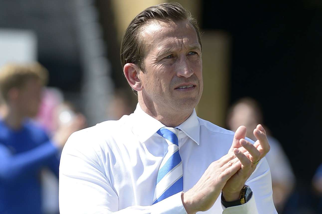 Gills manager Justin Edinburgh Picture: Barry Goodwin