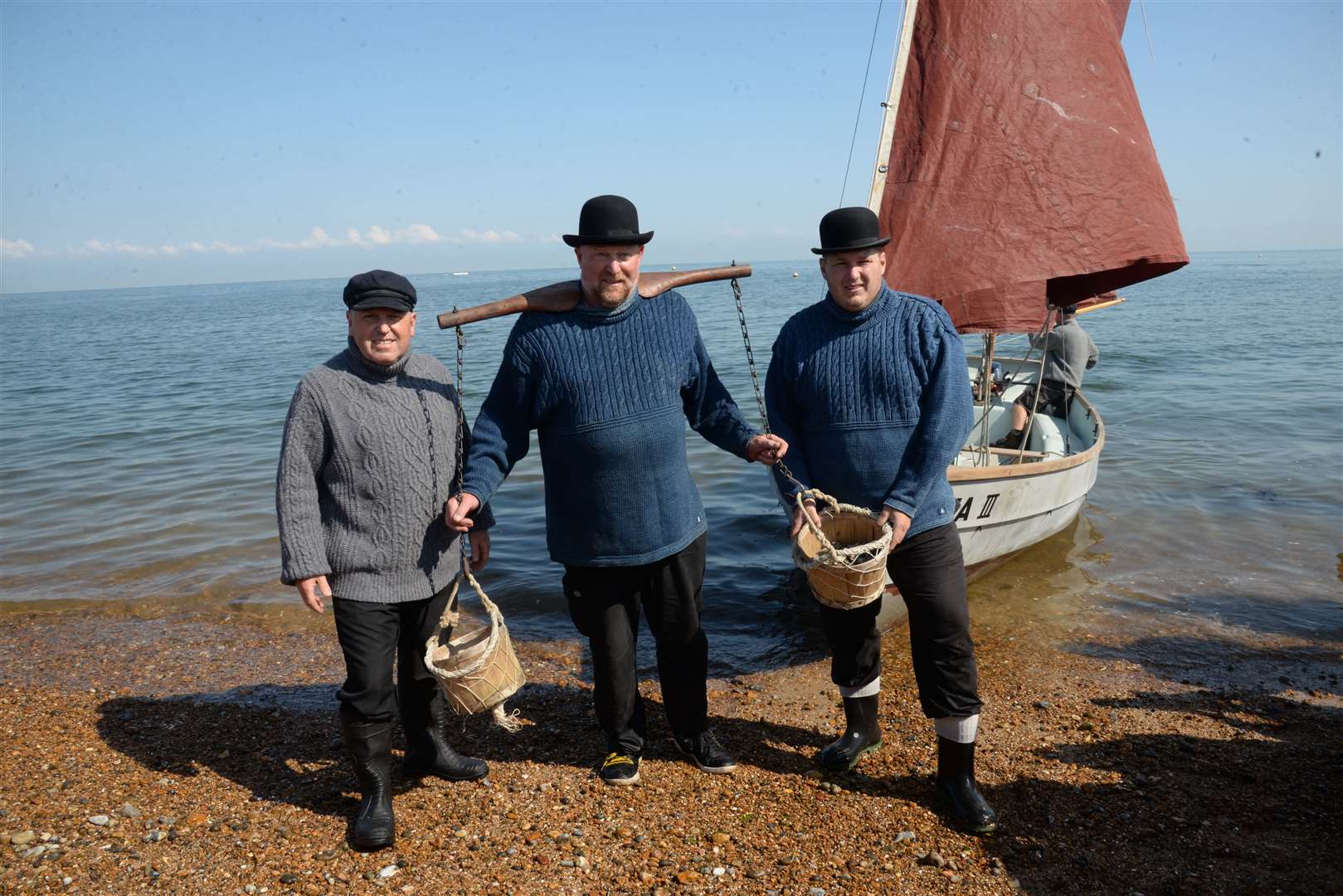 The Landing of the Oysters at a past festival Picture: Chris Davey