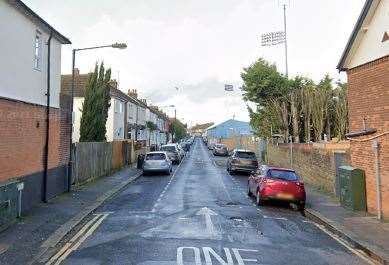 Gordon Road in Gillingham. Image from Google