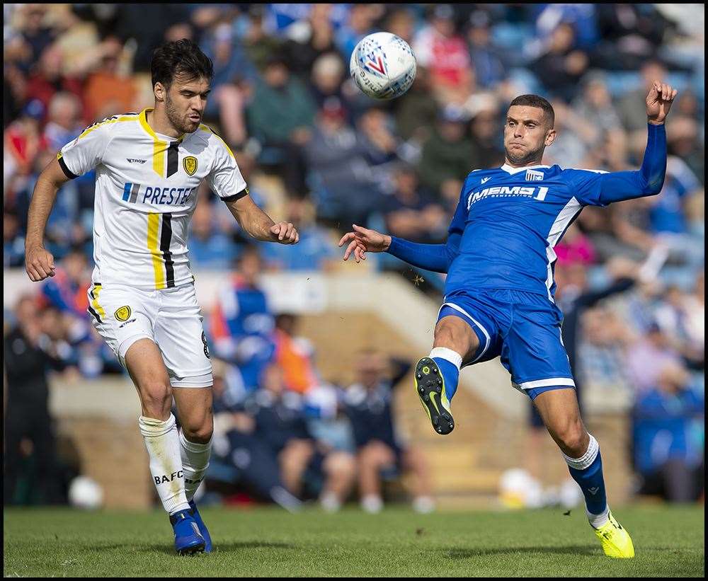 Stuart O'Keefe in action for the Gills Picture: Ady Kerry (15048774)