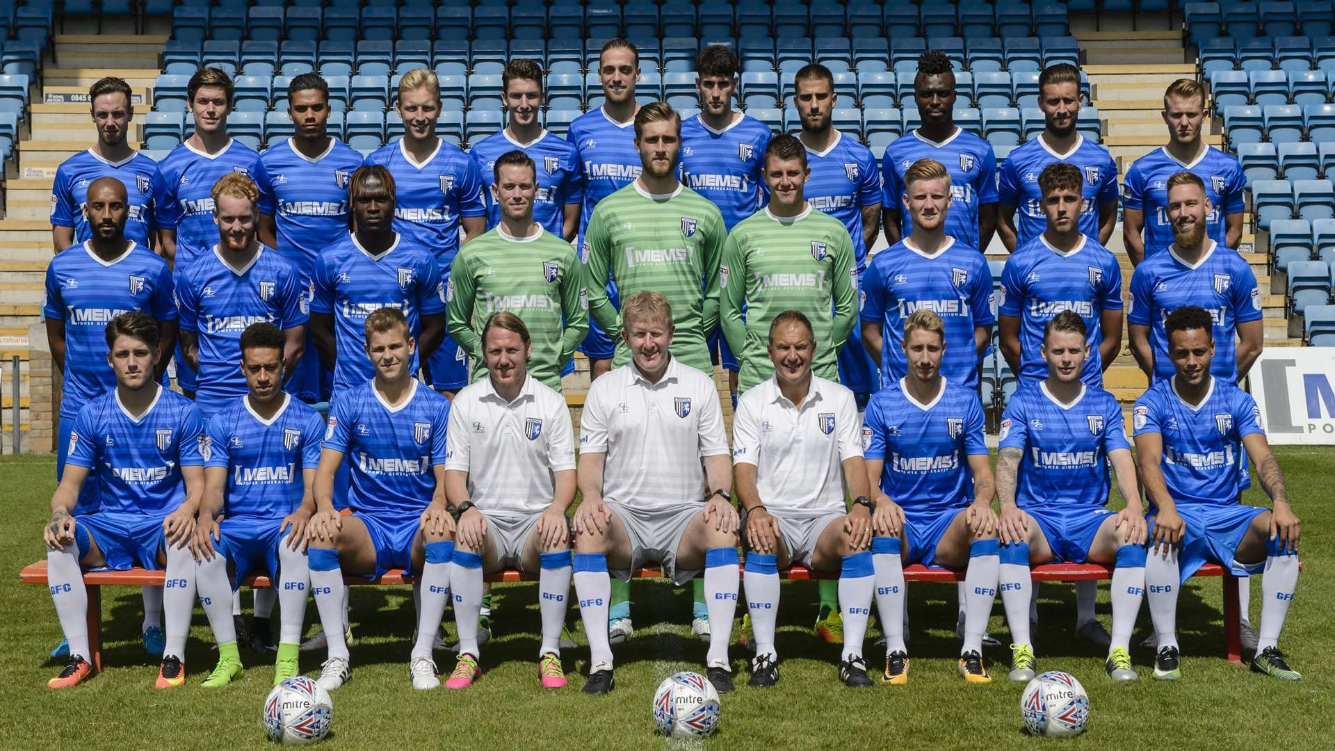 Gillingham FC season 2017/18. Picture: Andy Payton