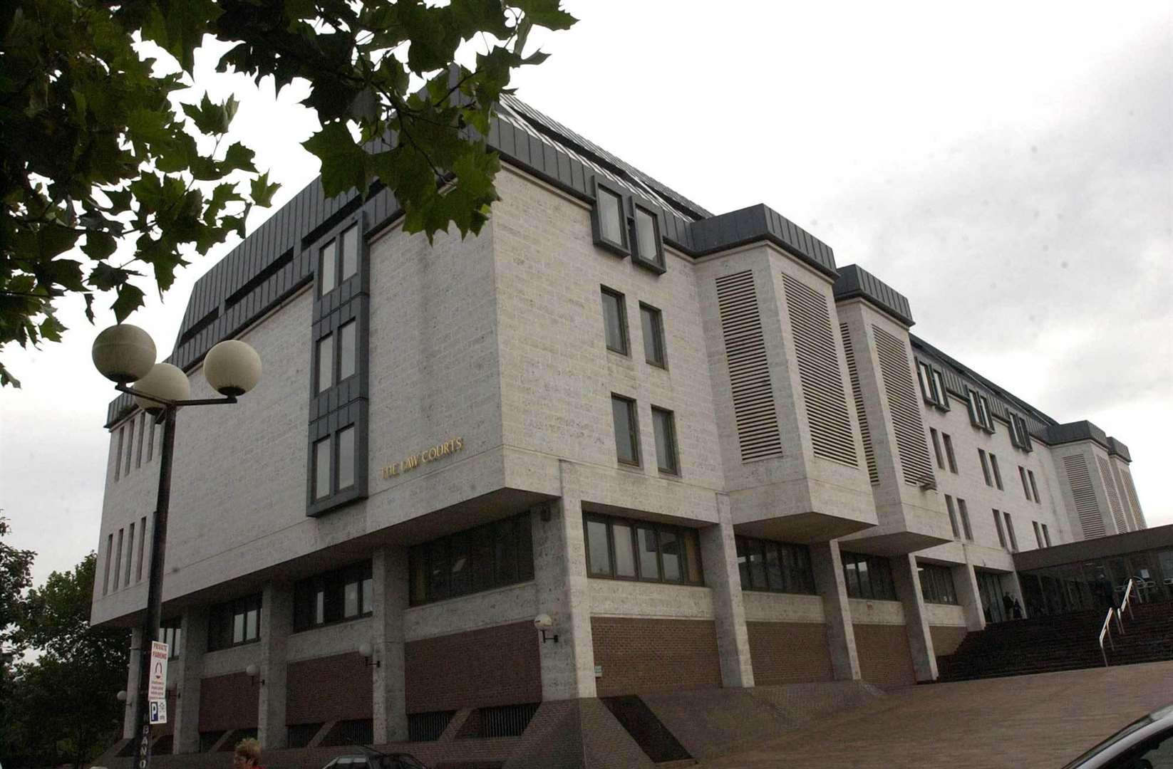 Picture of Maidstone Crown Court. Stock picture