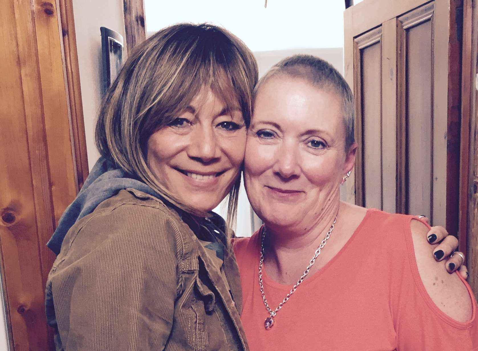 Tracey with TV presenter and interior designer Anna Ryder Richardson