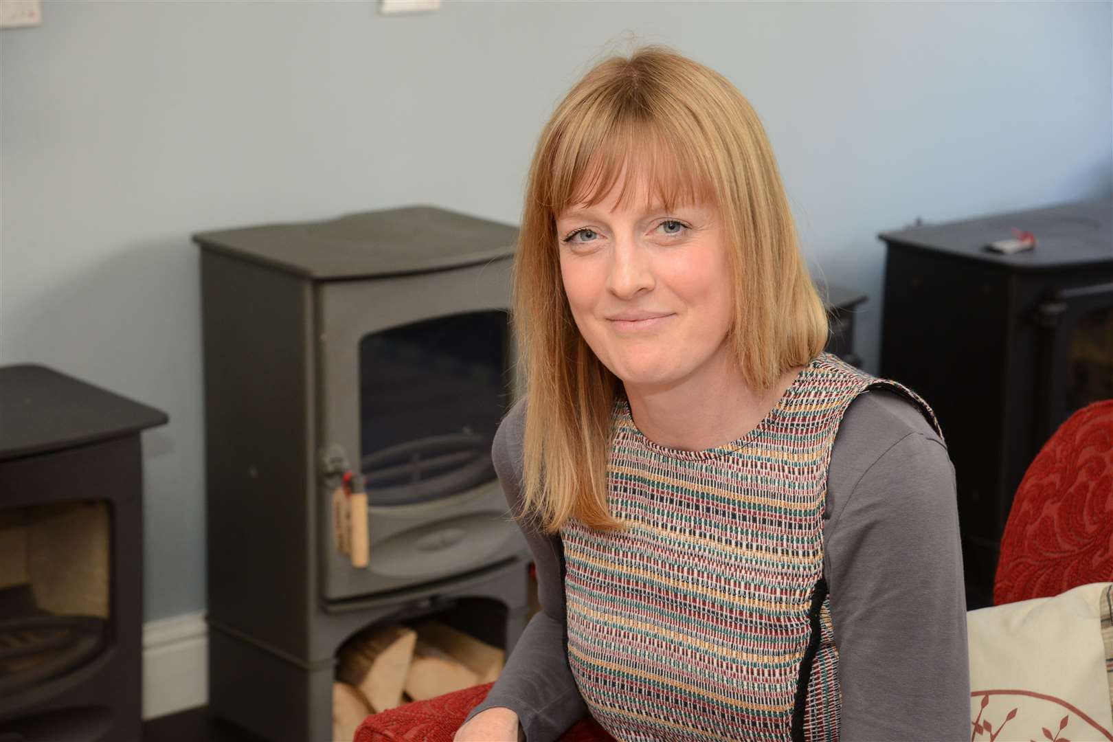 Jo Alsop runs the Heating Hub with her husband Ben