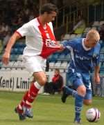 Trialist Michael Burns is unlikely to extend his stay at Priestfield