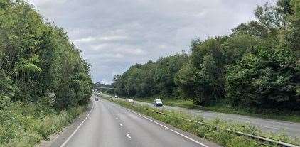 The A21 at Pembury. Image: Google