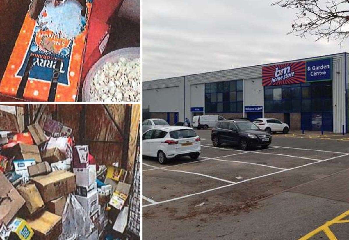 B&M store in Dartford hit with one-star food hygiene rating after pest activity and inadequate waste control exposed