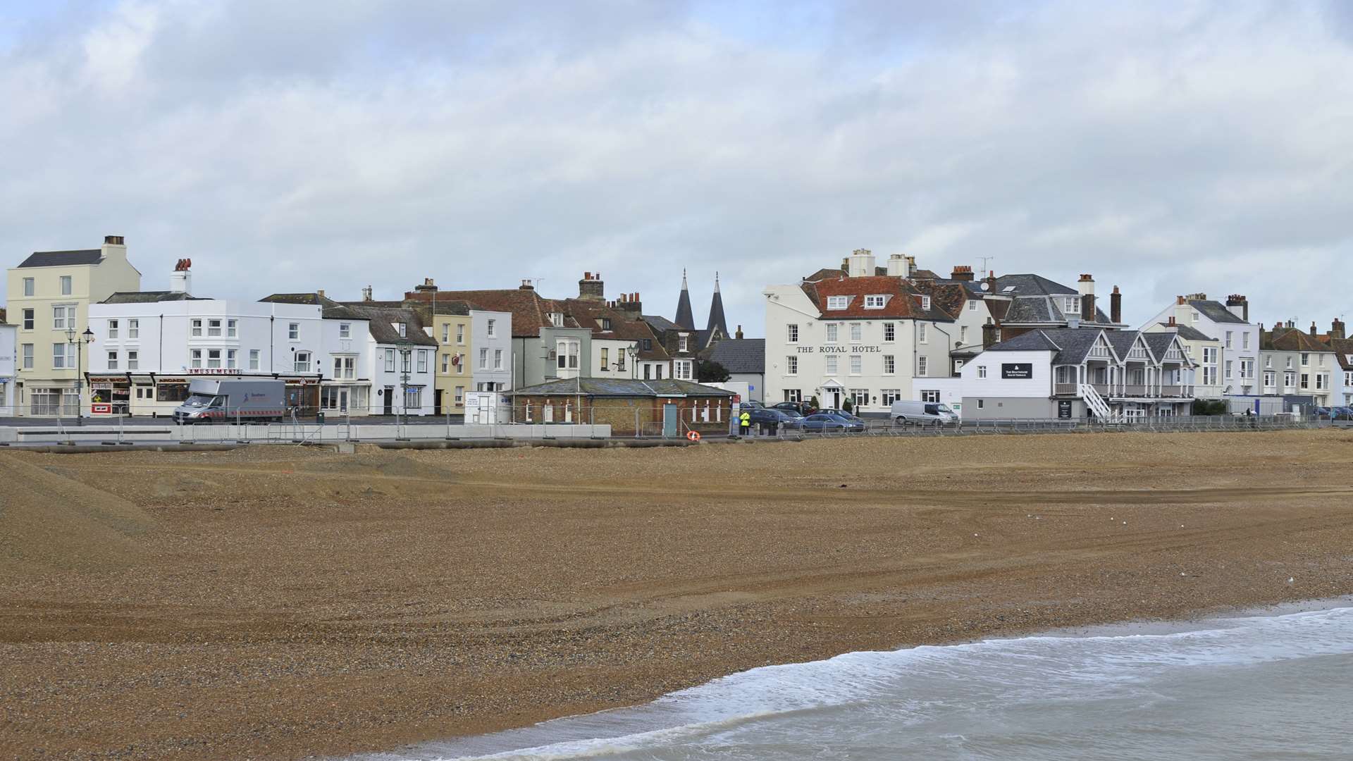 Deal seafront from the Pier. Picture: Tony Flashman.