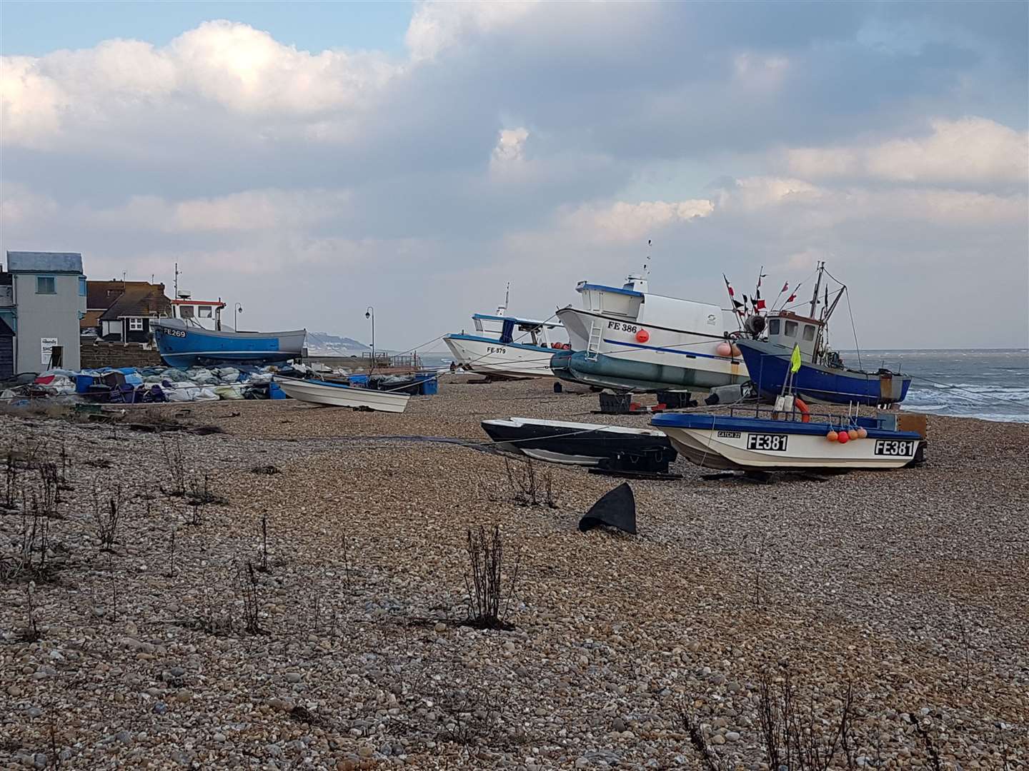 Fisherman's Beach in Hythe