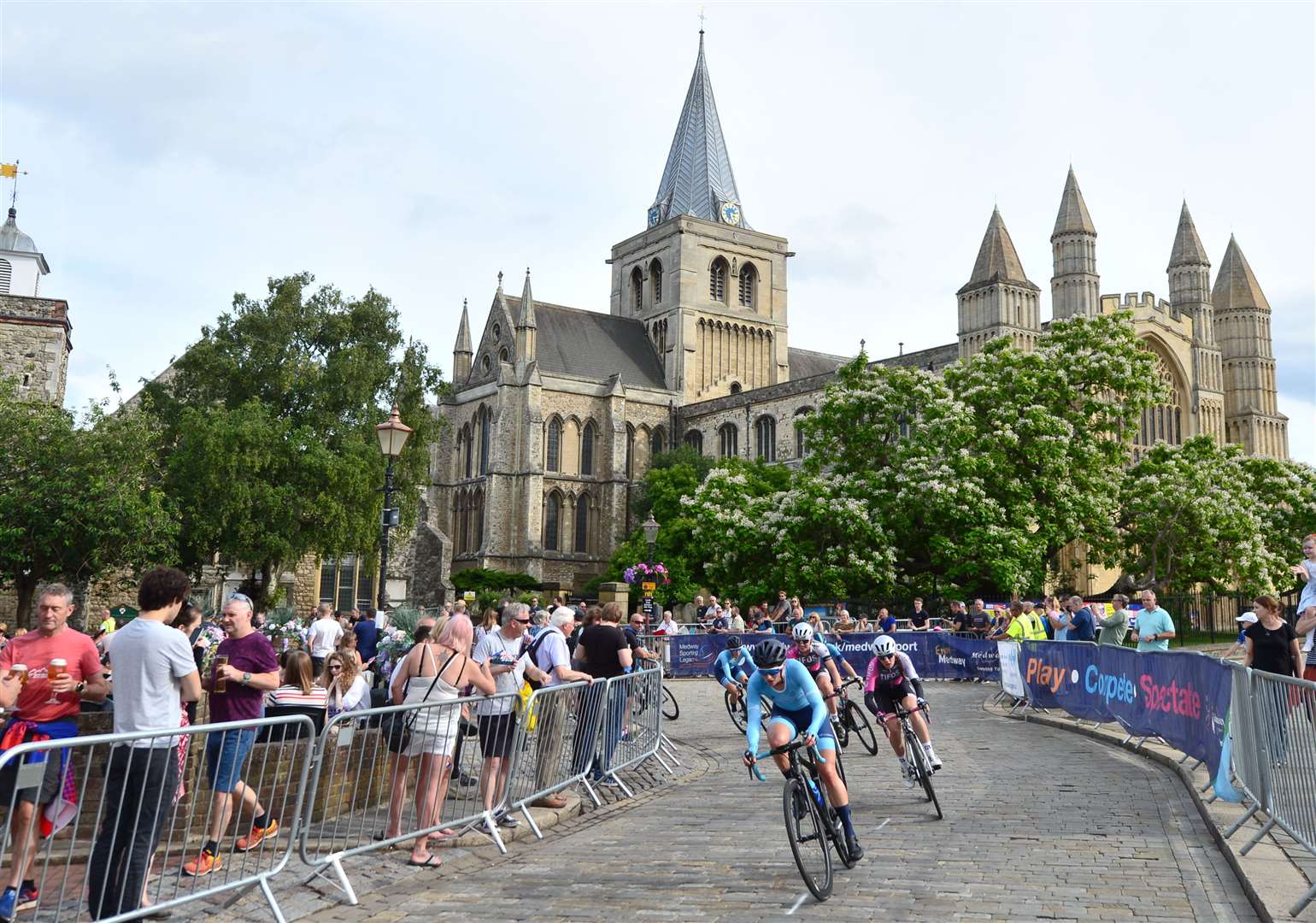 The National Circuit Championships came to the streets of Rochester on Sunday Picture: SWPix