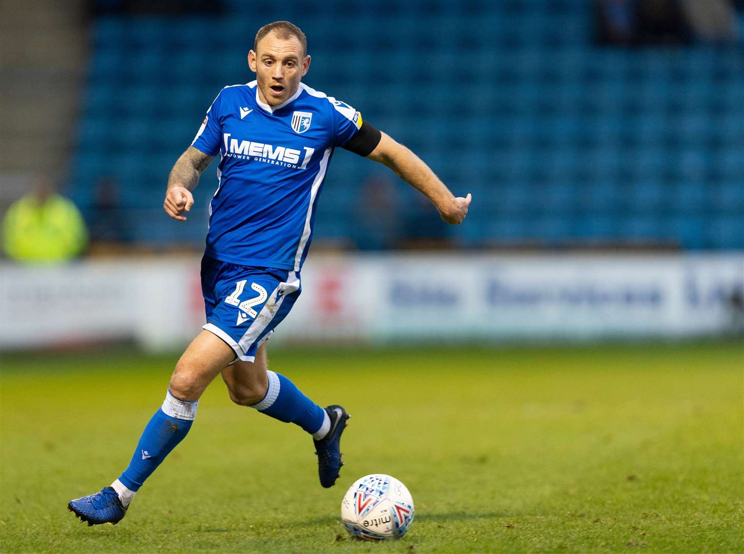 Gillingham defender Barry Fuller picked up an injury at Sunderland