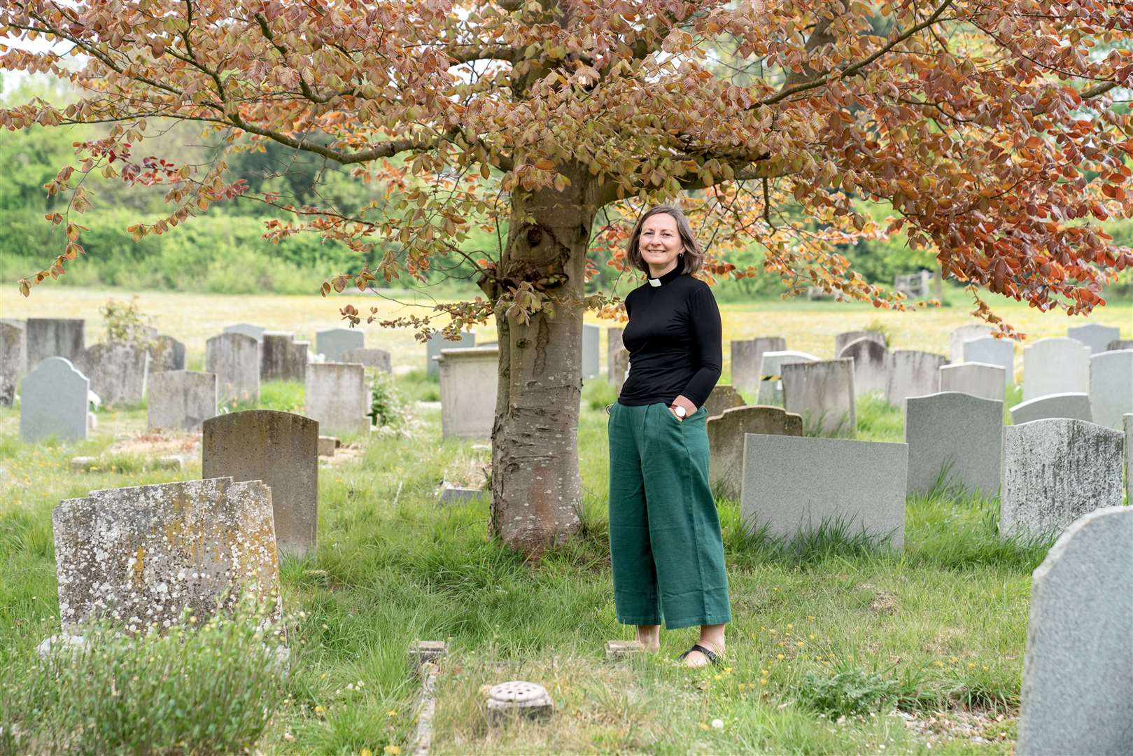 Adele Barker is the new priest-in-charge at Saint Marys Photo: Estelle Thompson Photography