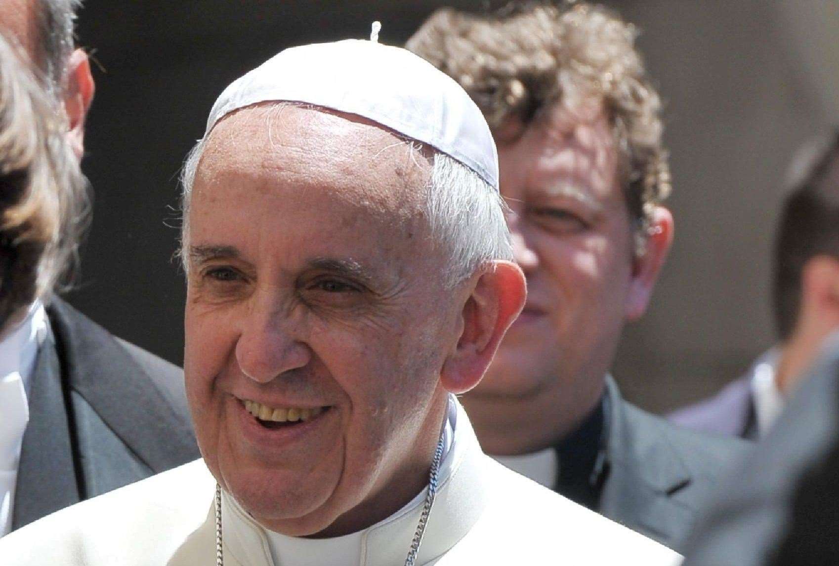 Pope Francis. Image from Osservatore/SWNS