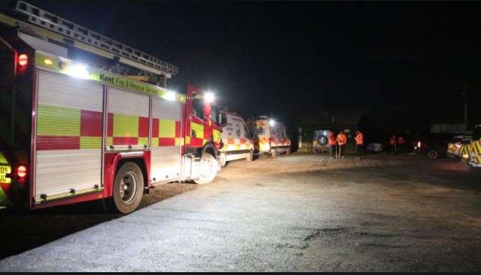 Services including the fire and coastguard services are also taking part in the search. Picture: UKNiP
