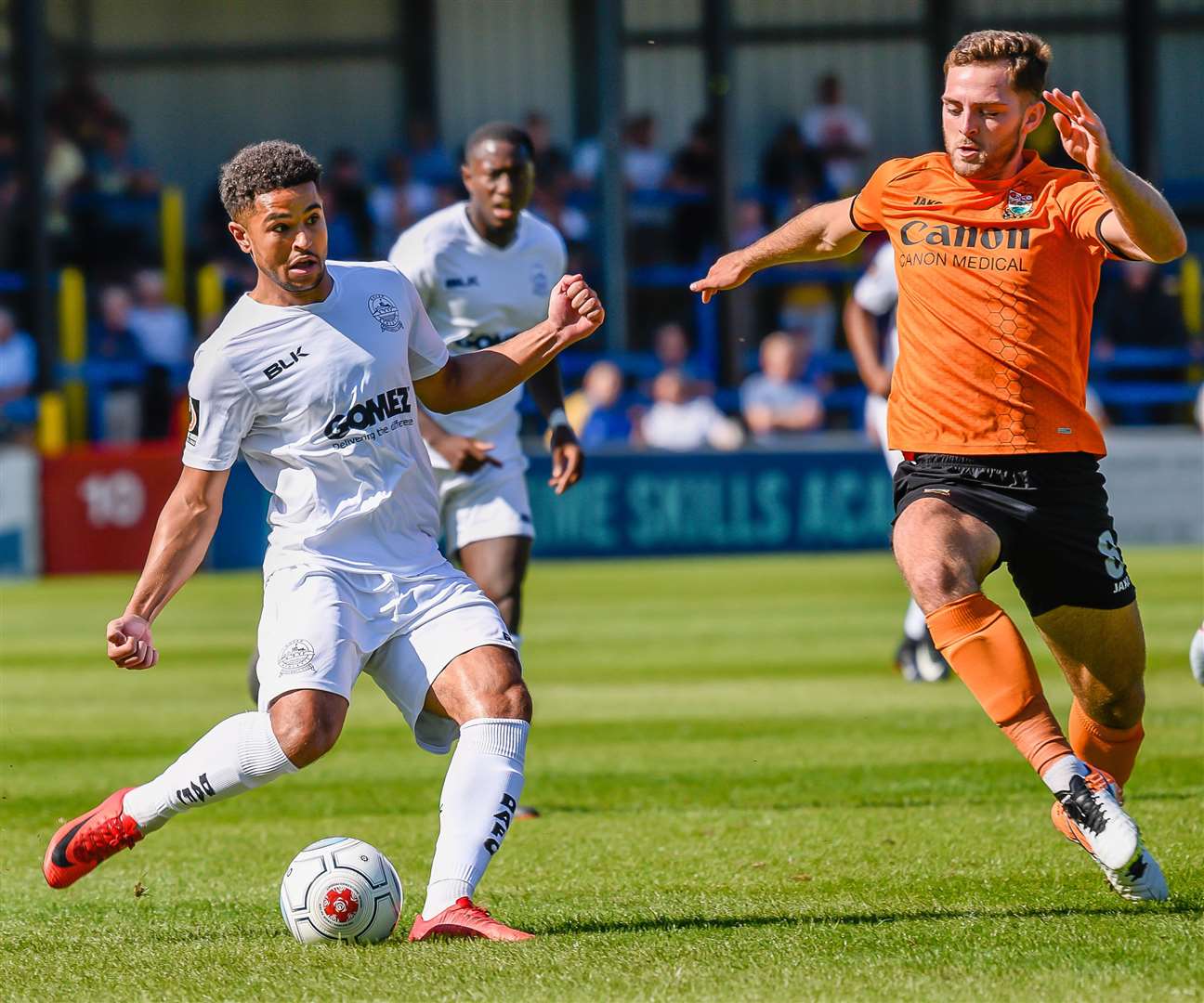 Dover striker Jamie Allen Picture: Alan Langley