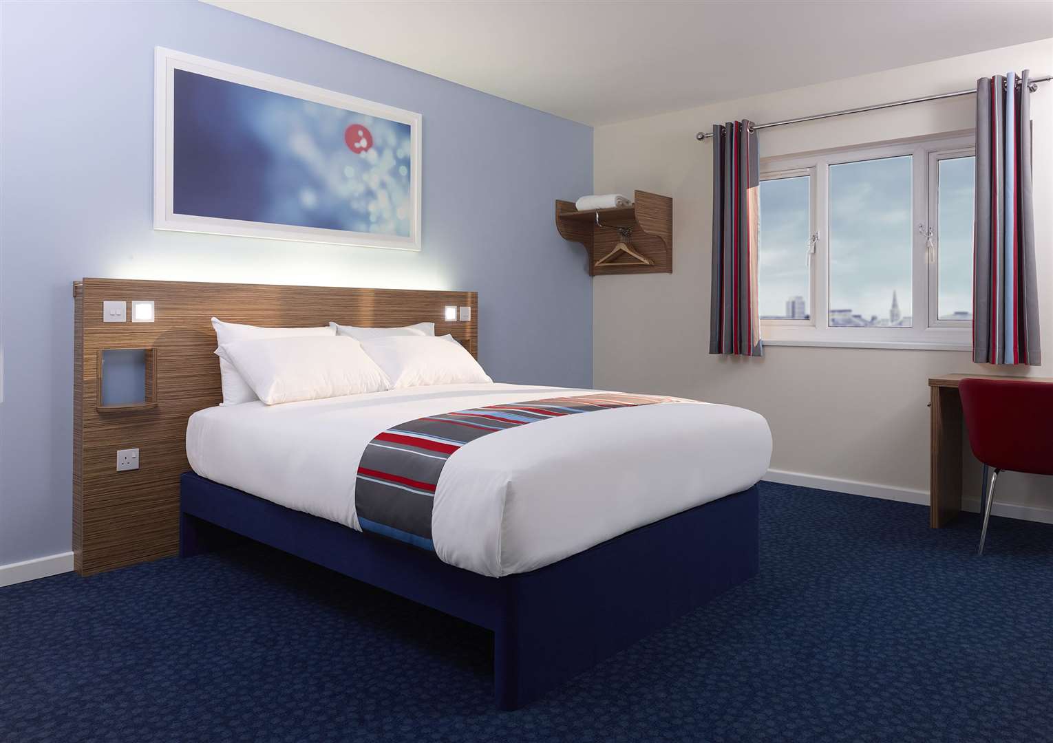 A Travelodge room