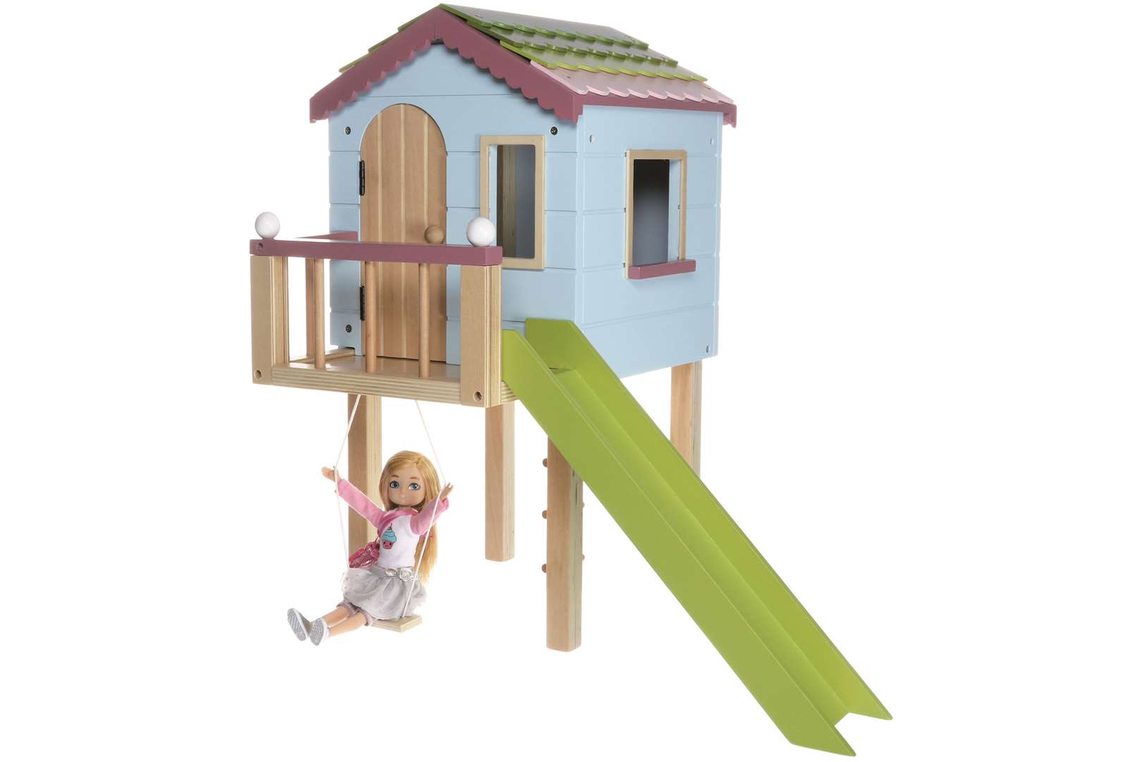 The treehouse is modelled on one made for Lottie Dolls (Arklu/PA)