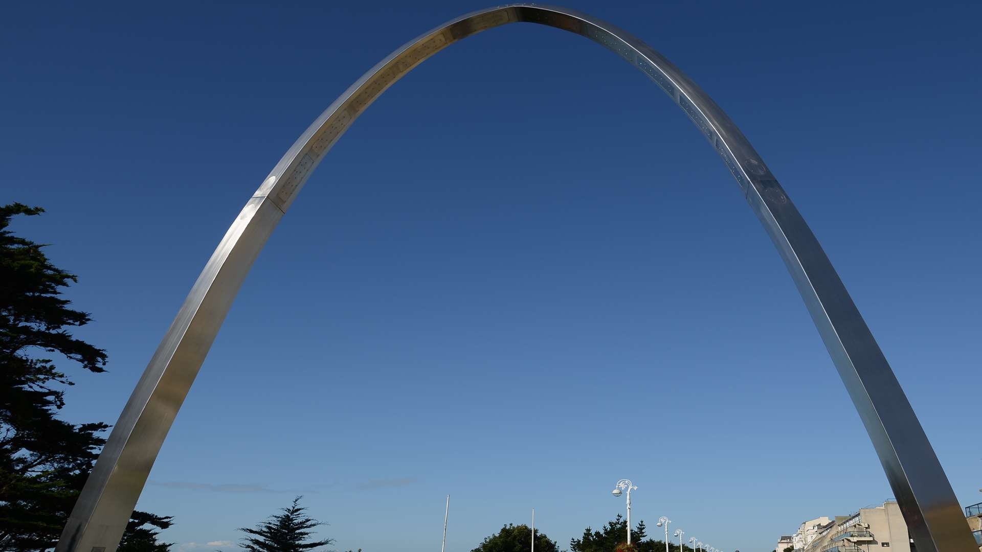 Step Short's First World War memorial arch in Folkestone.